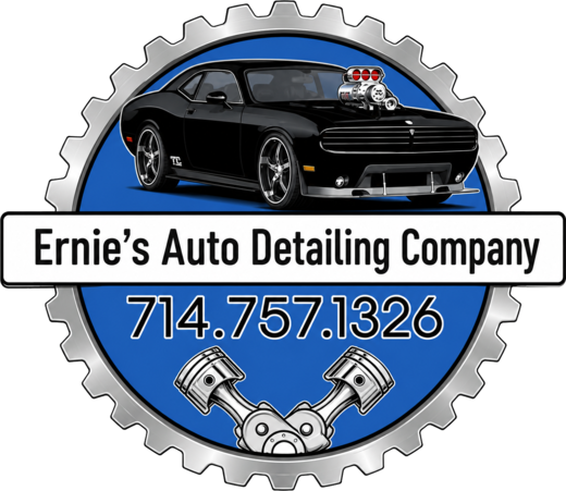 Ernie's Auto Detailing Company Logo